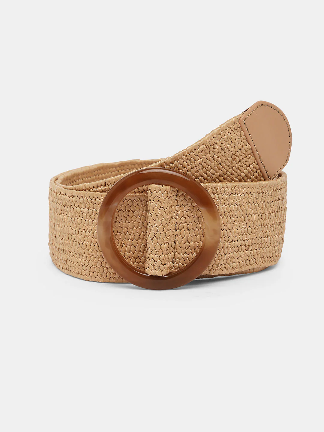 Brown Braided Belt - Image 2