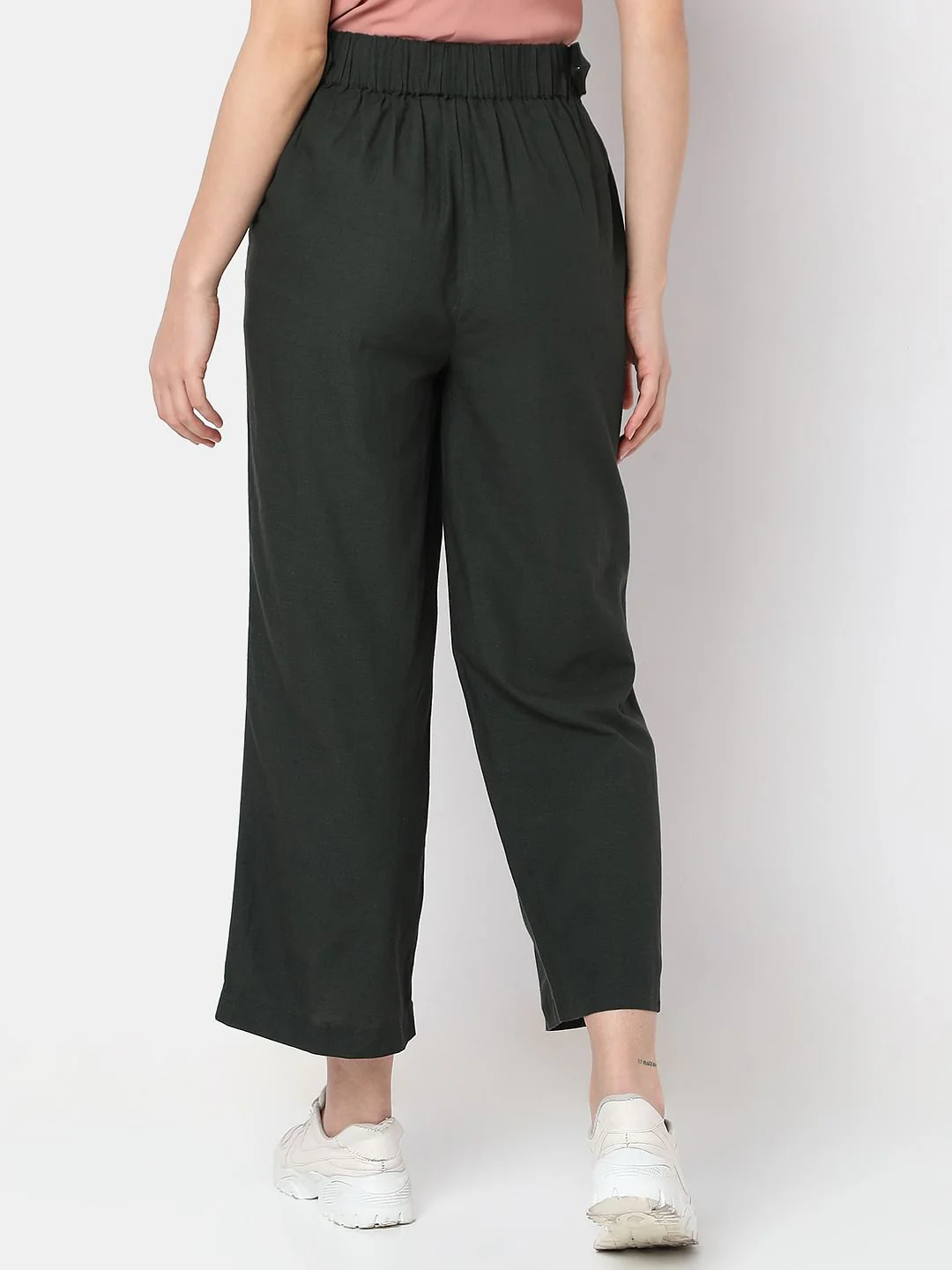 Green High Rise Pants - Image 4