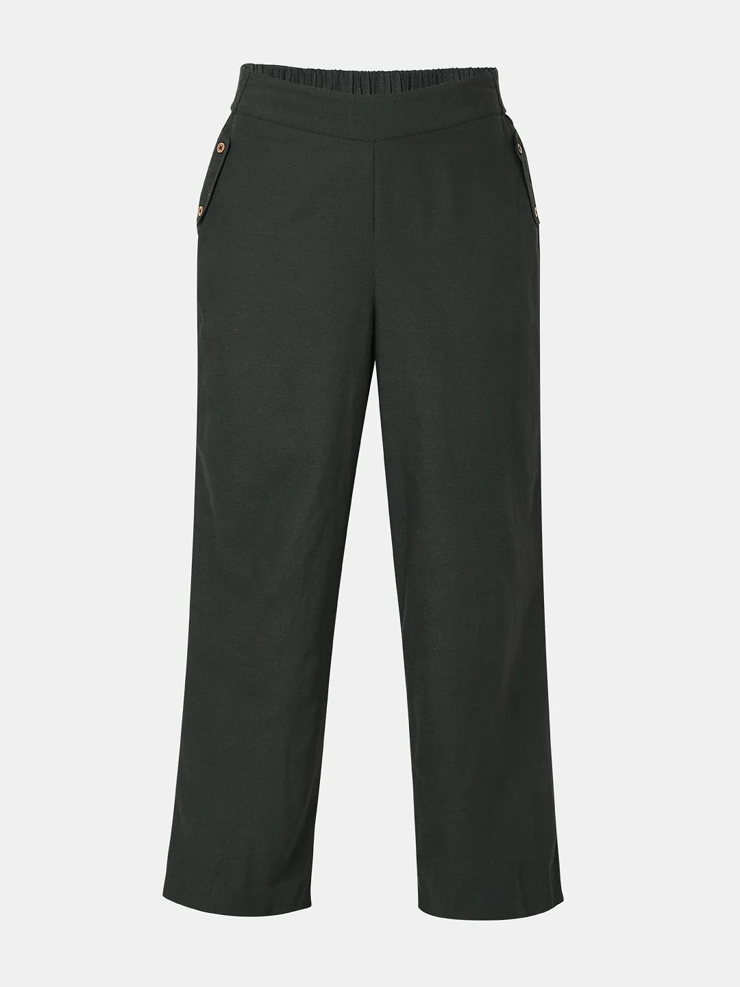 Green High Rise Pants - Image 7