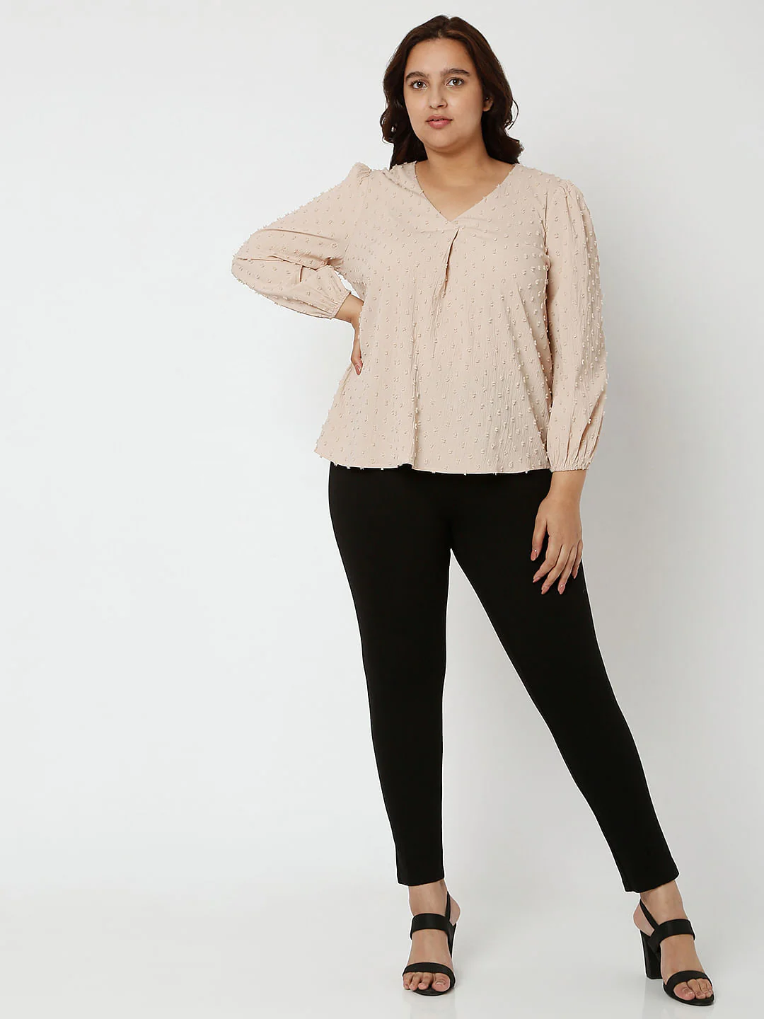 Curve Beige Top - Image 5