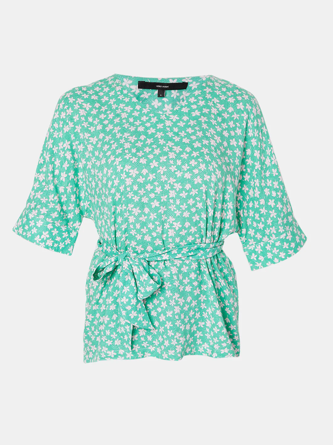 Green Floral Top - Image 7