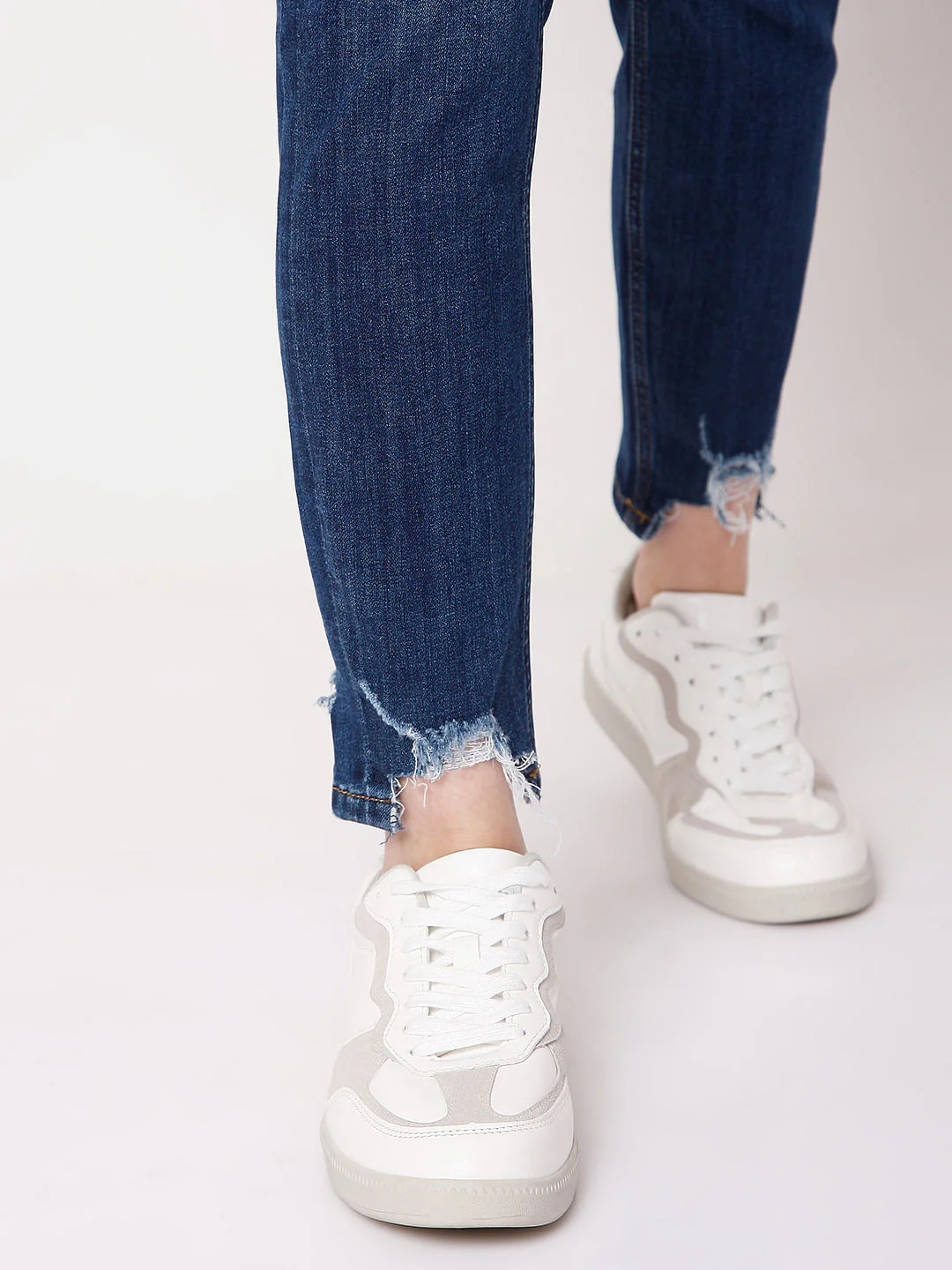Blue High Rise Wendy Skinny Jeans - Image 8