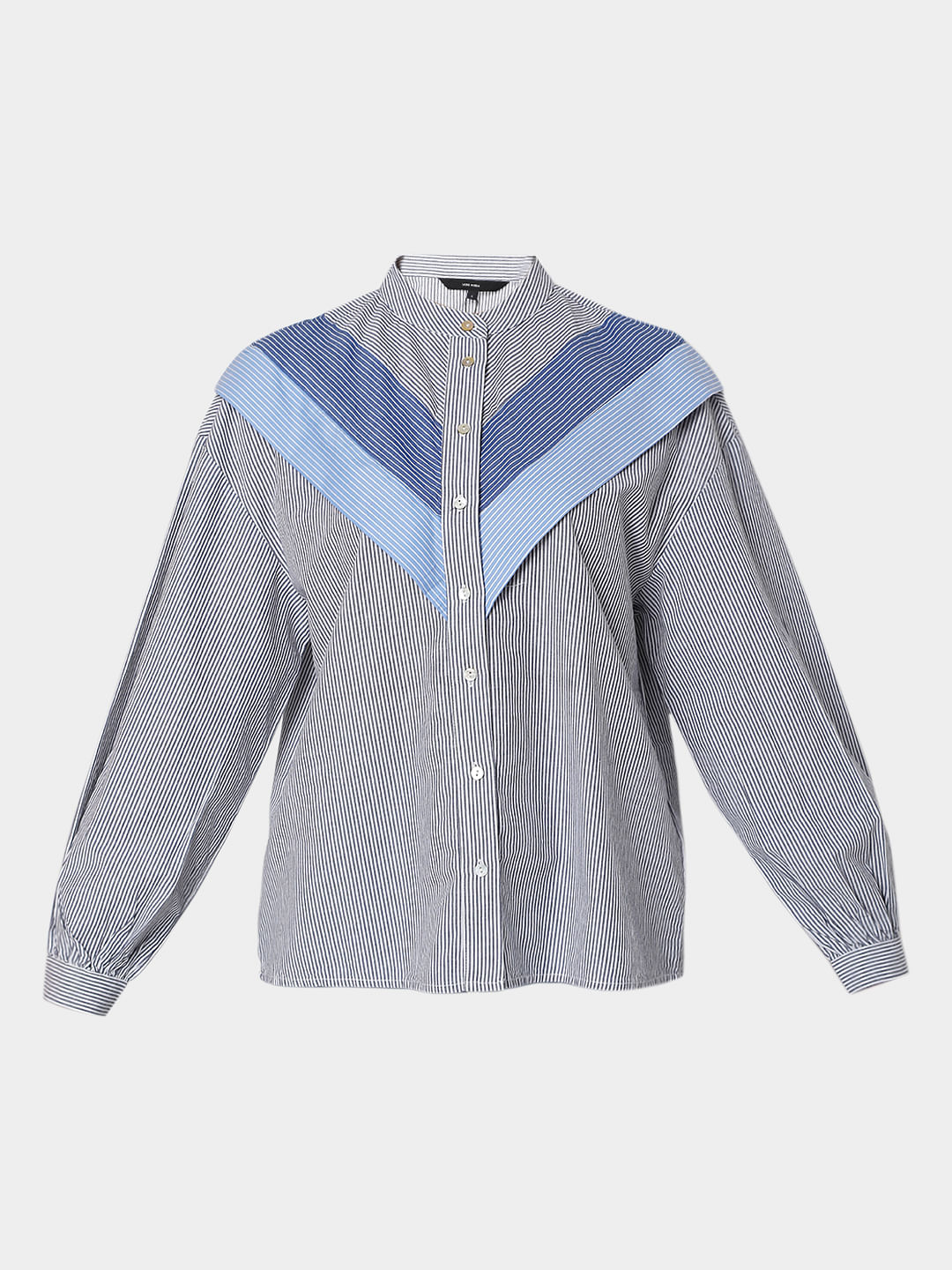 Black Vertical Stripe Shirt - Image 7