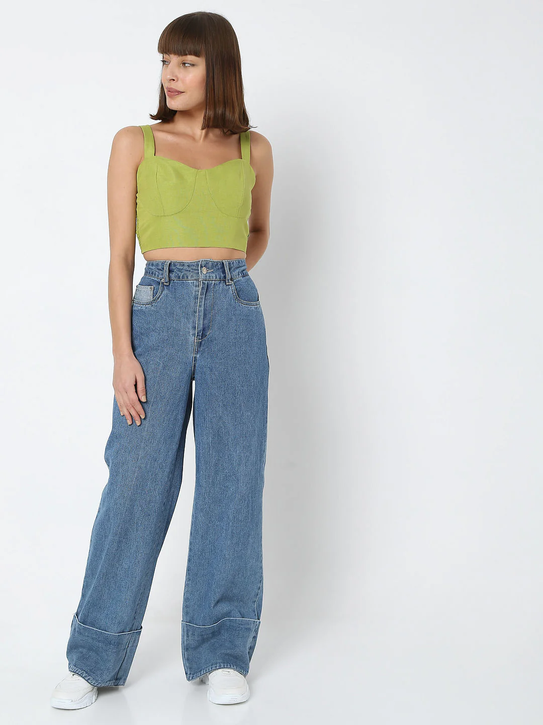 Green Crop Top - Image 5