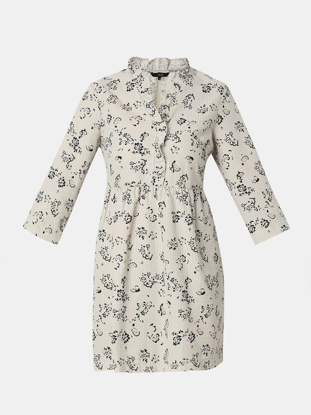 Light Beige Printed Shirt - Image 7