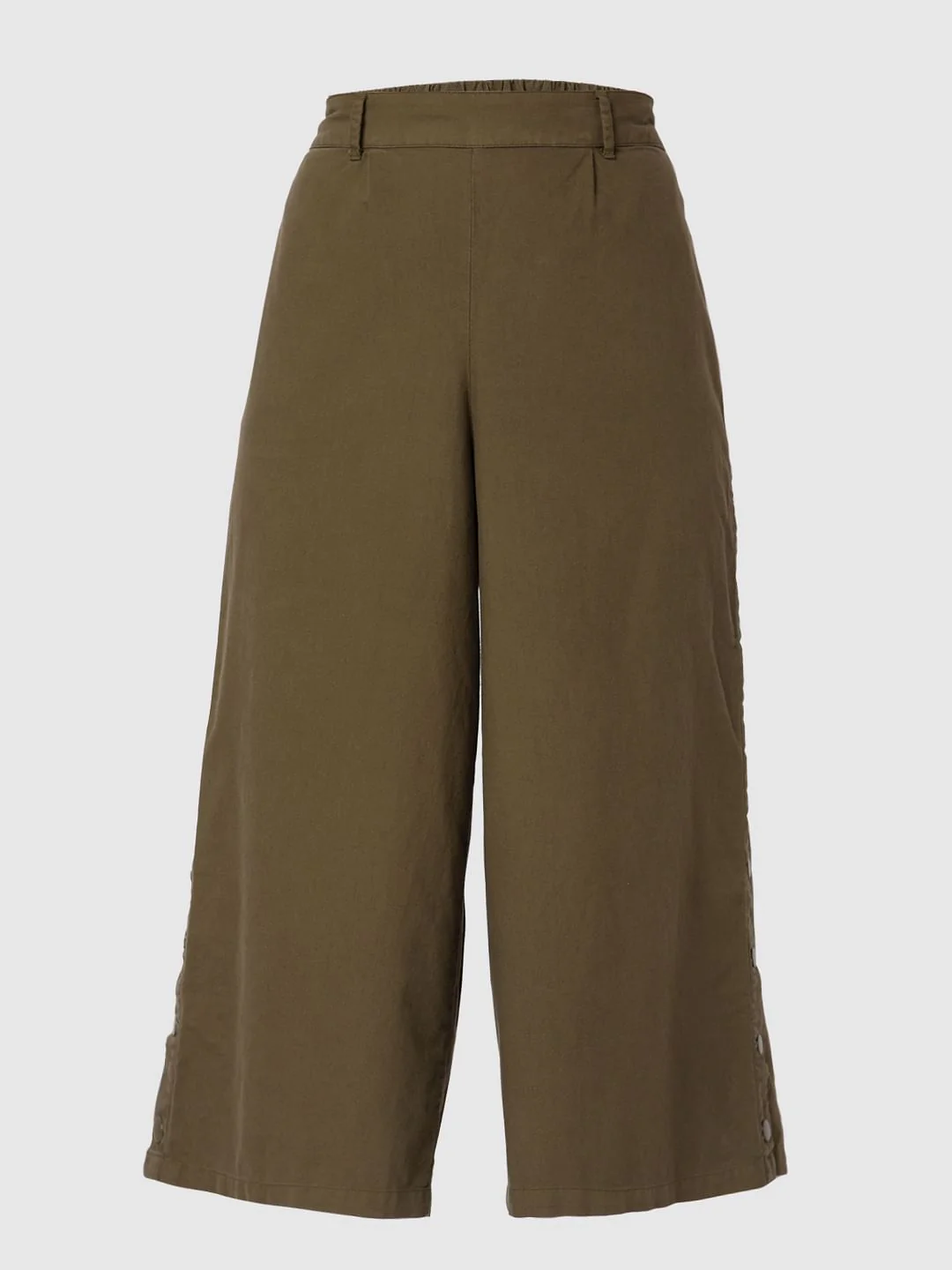 Green Wide Leg Pants - Image 7