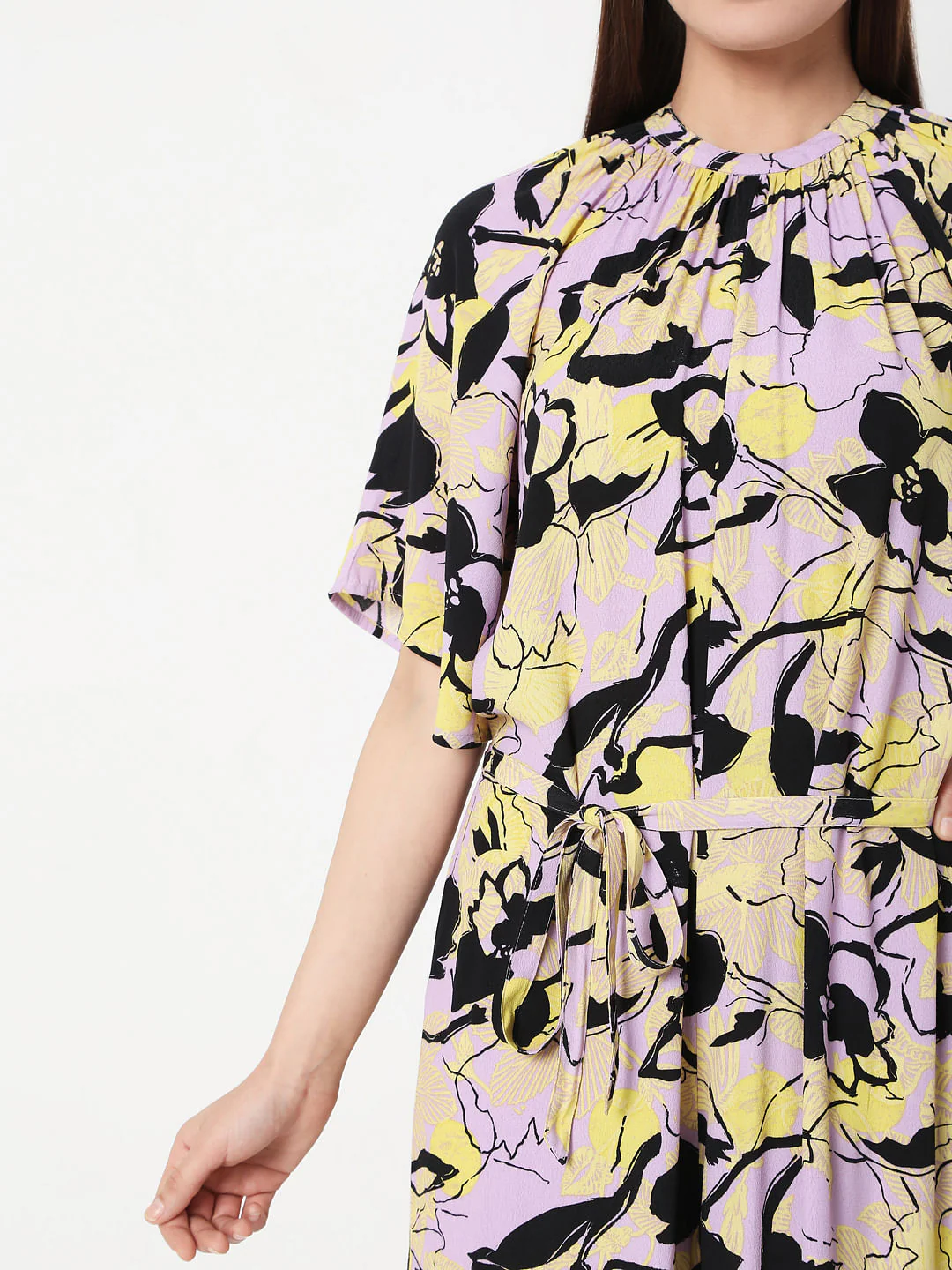 Lavender Floral Jumpsuit - Image 5