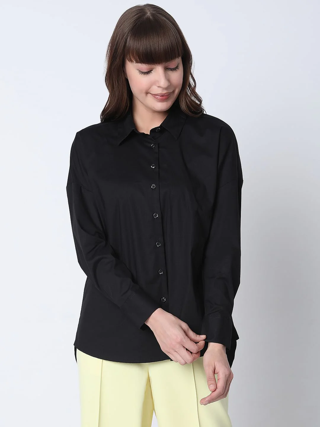 Black Full Sleeves Shirt - Image 2
