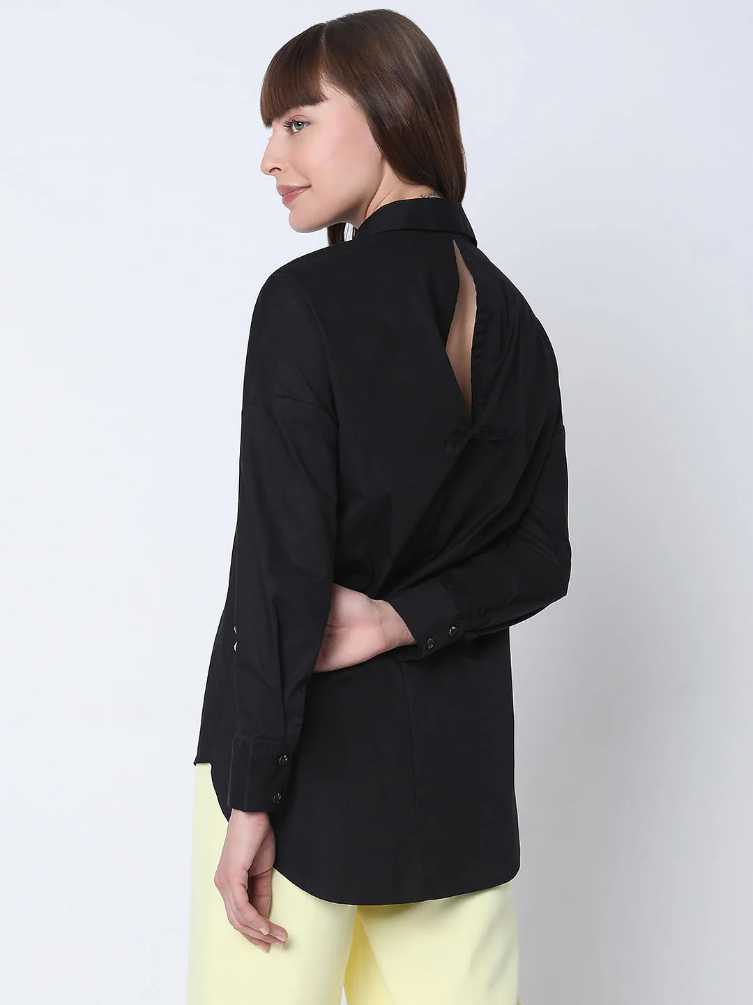 Black Full Sleeves Shirt - Image 4
