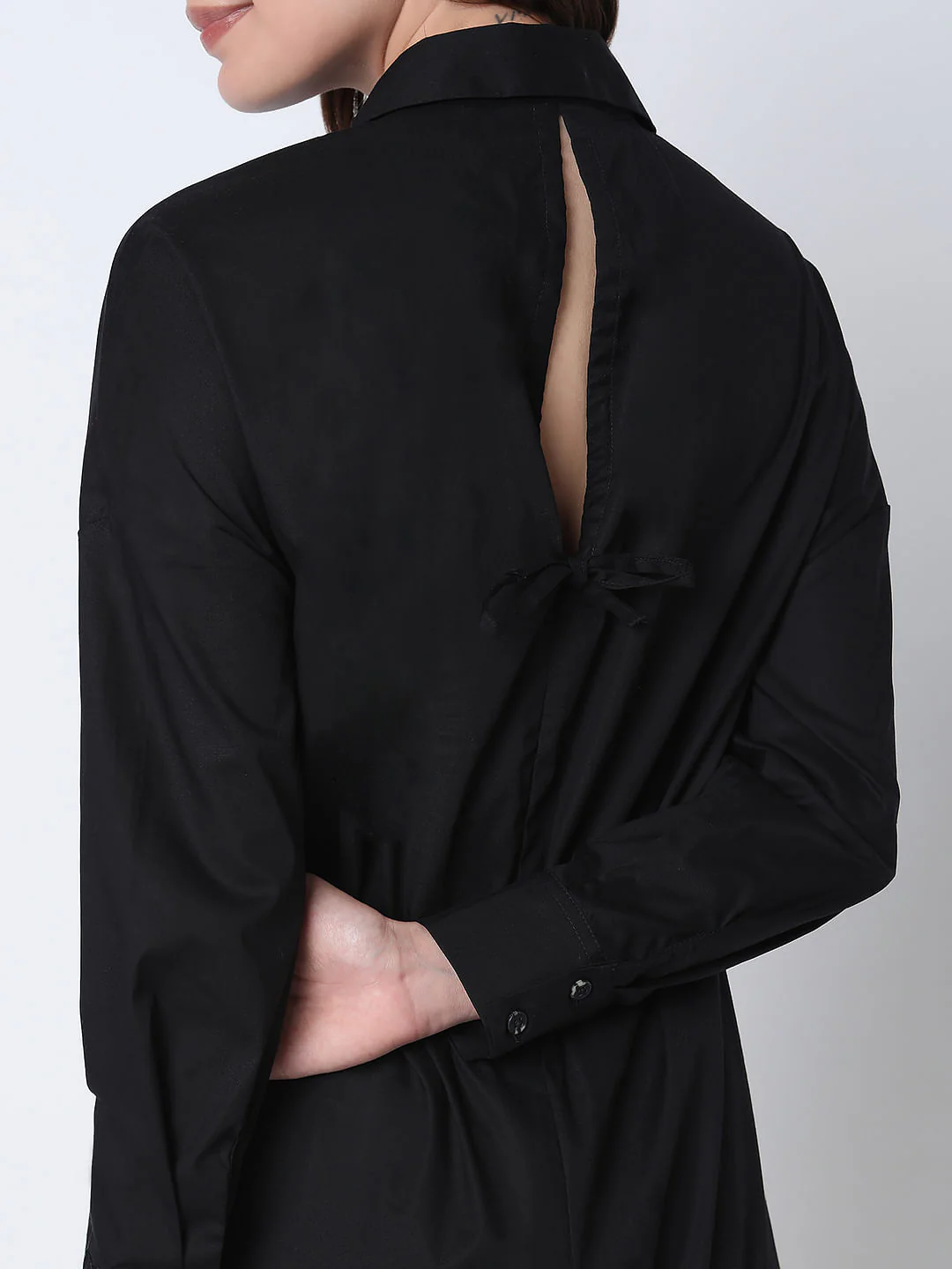 Black Full Sleeves Shirt - Image 6