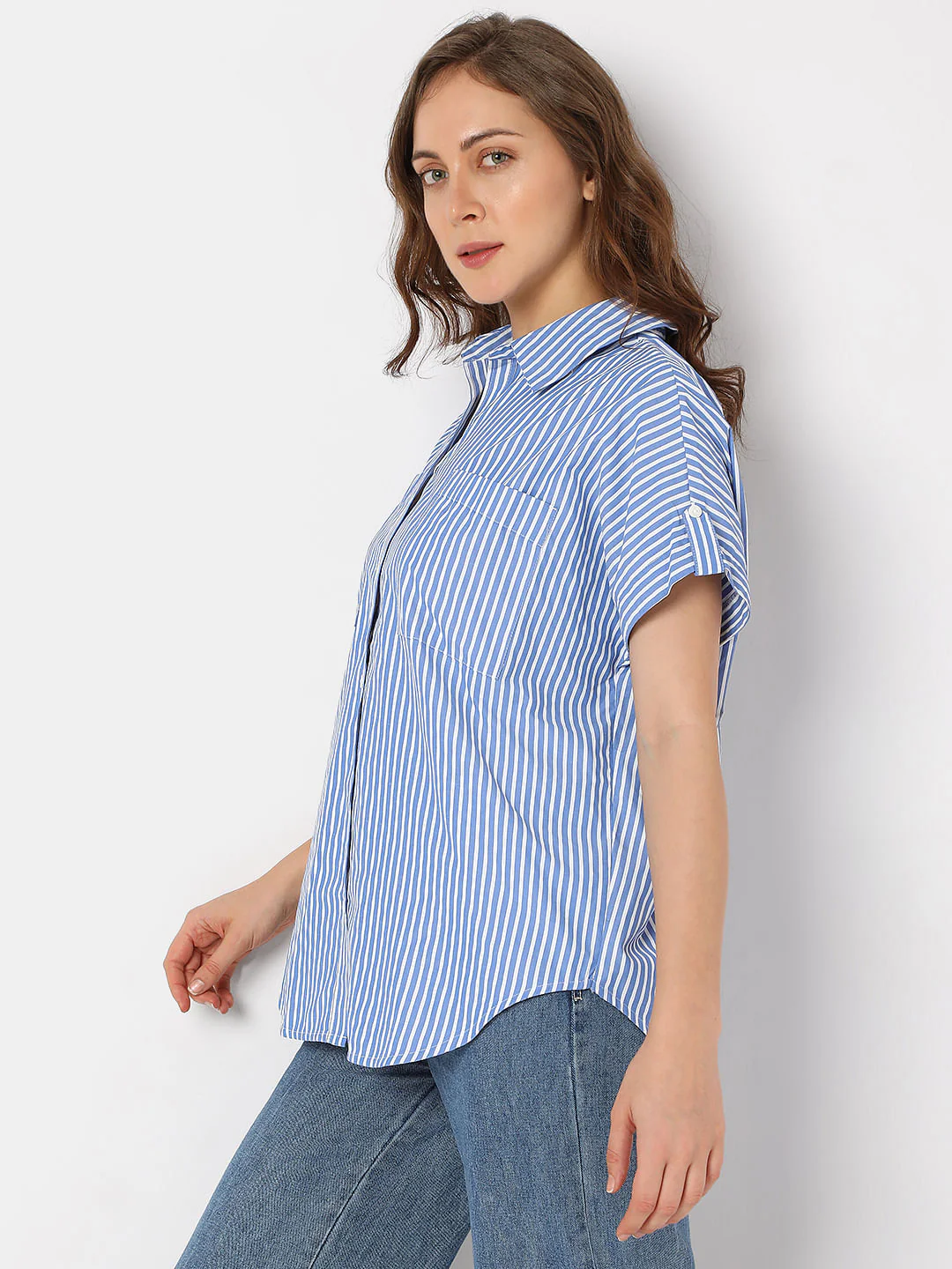Blue Striped Shirt - Image 3