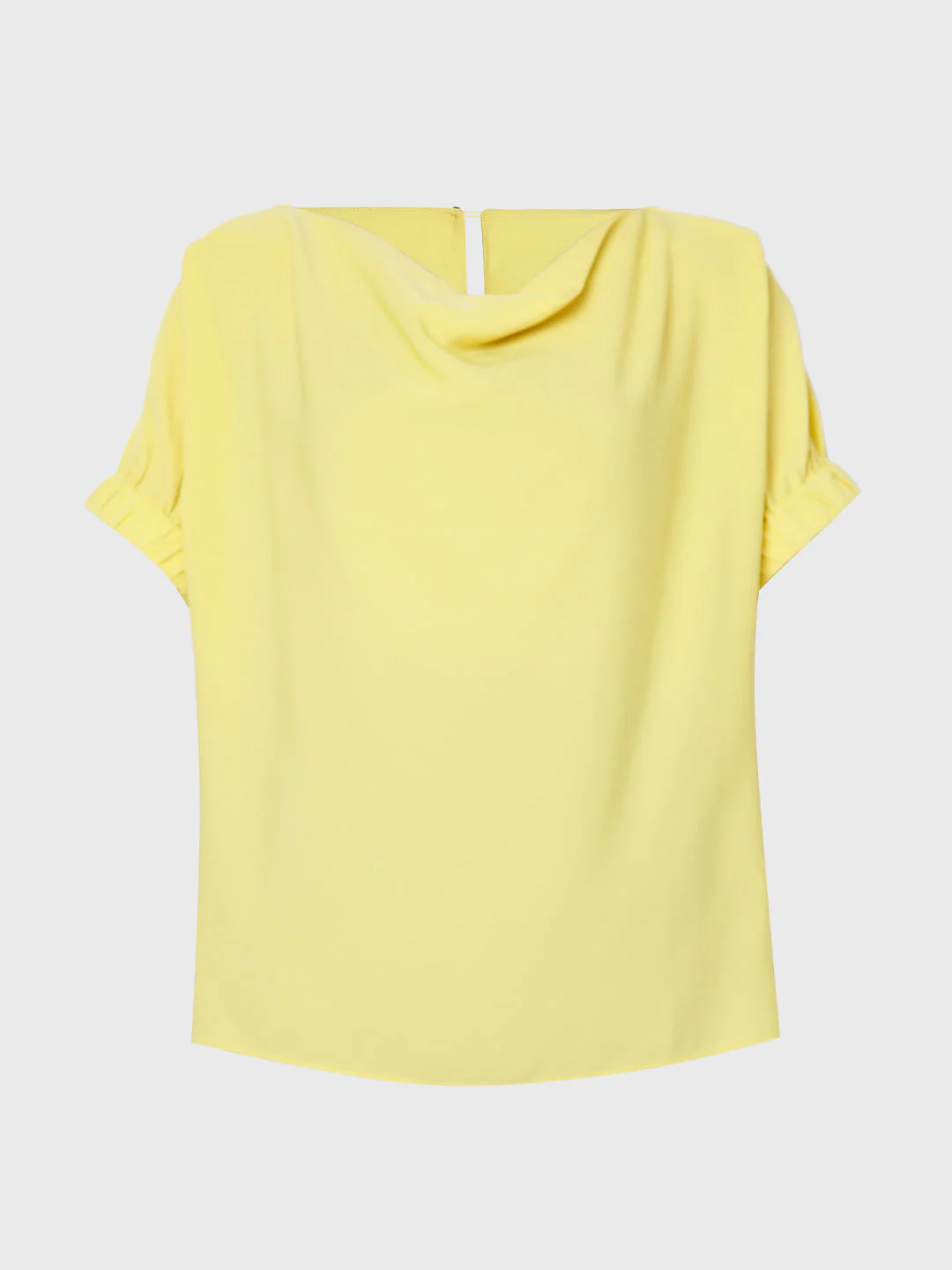 Yellow Cowl Neck Top - Image 7