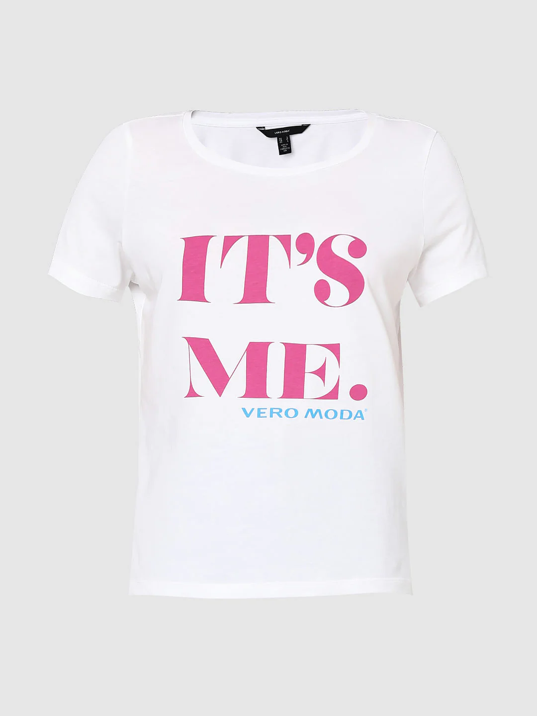 White It'S Me Text T-Shirt - Image 7