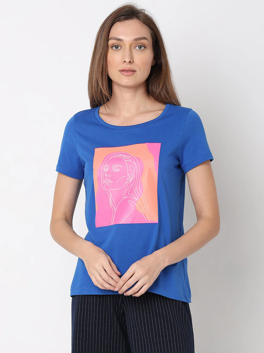 Black Graphic Print T-Shirt - Image 2