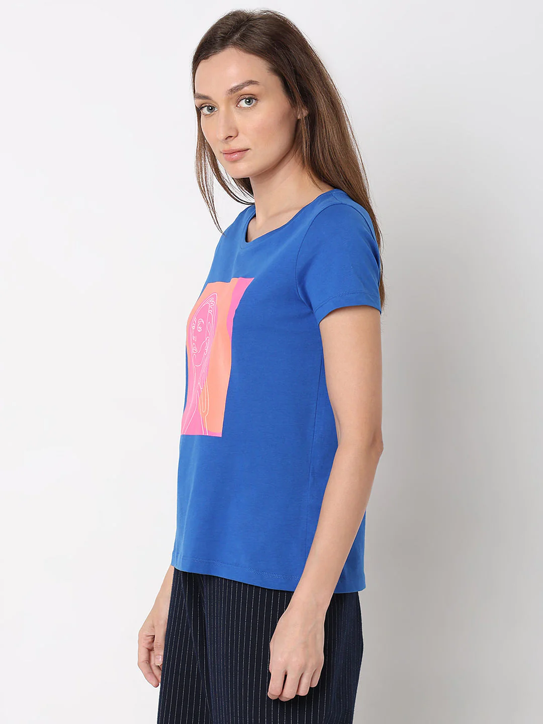 Black Graphic Print T-Shirt - Image 3
