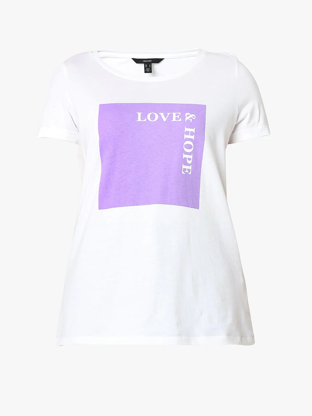 White Graphic Print T-Shirt - Image 7
