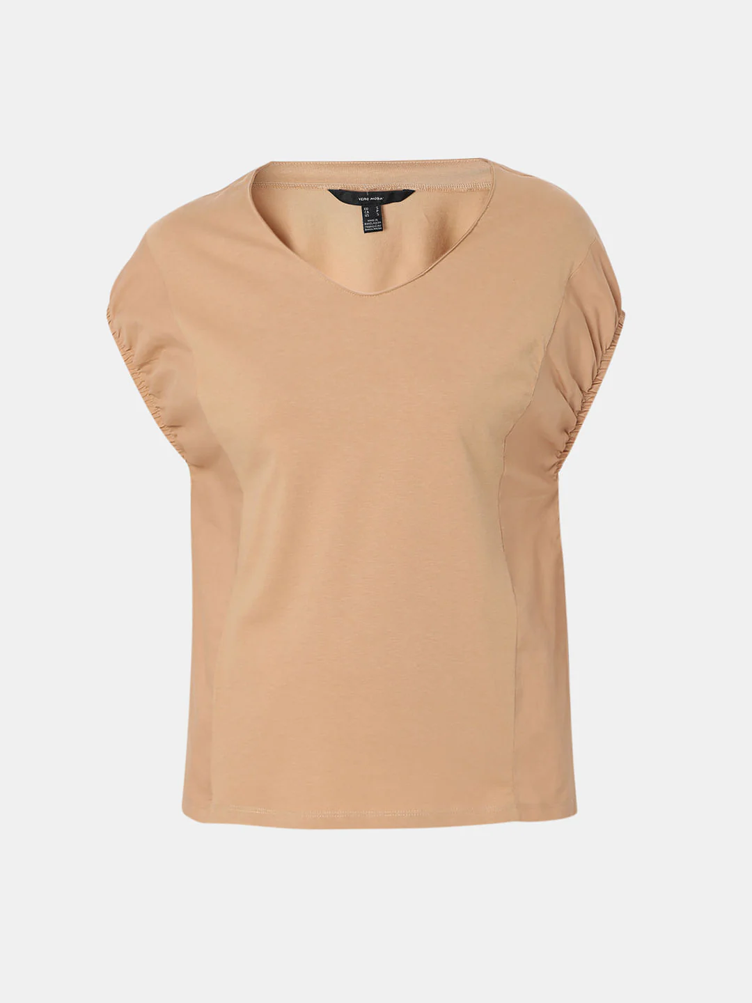 Tan V-Neck Top - Image 7