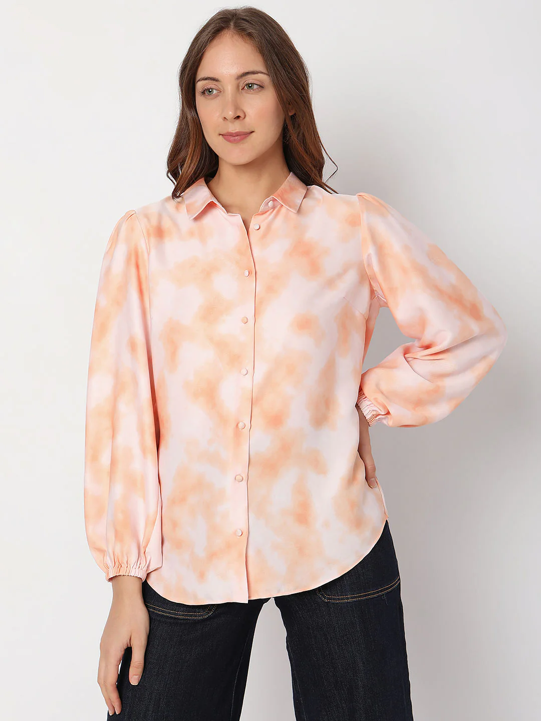 Orange Ombre Shirt - Image 2