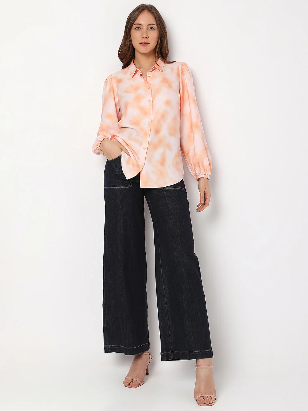 Orange Ombre Shirt - Image 5