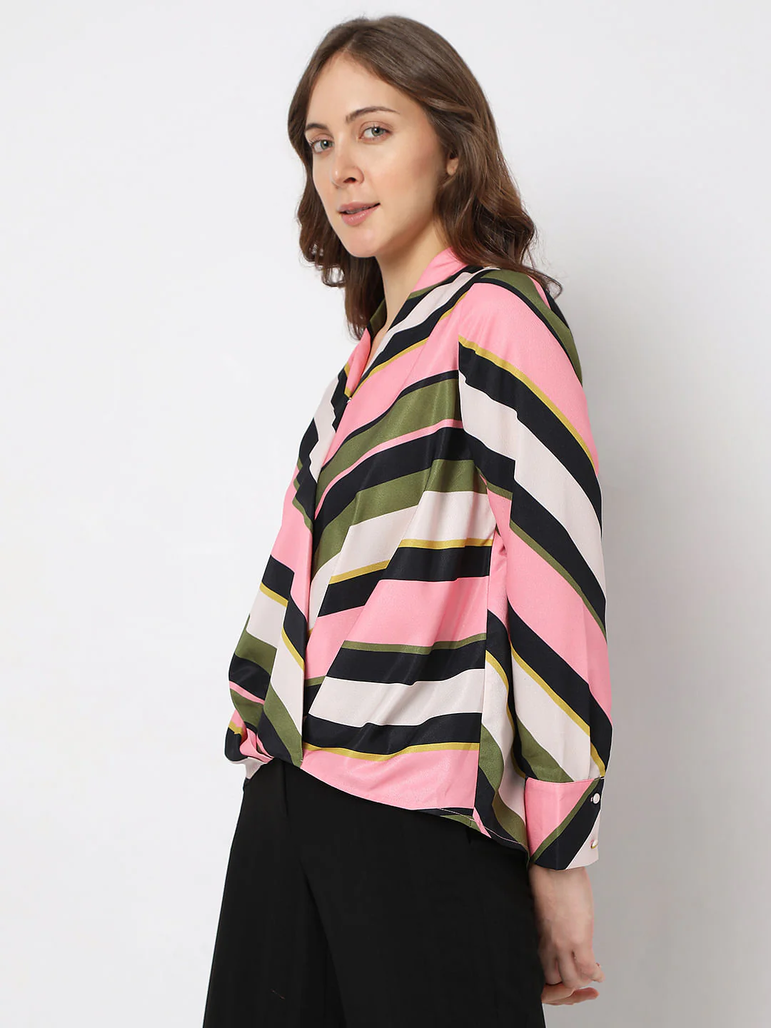 Pink Colourblocked Top - Image 3