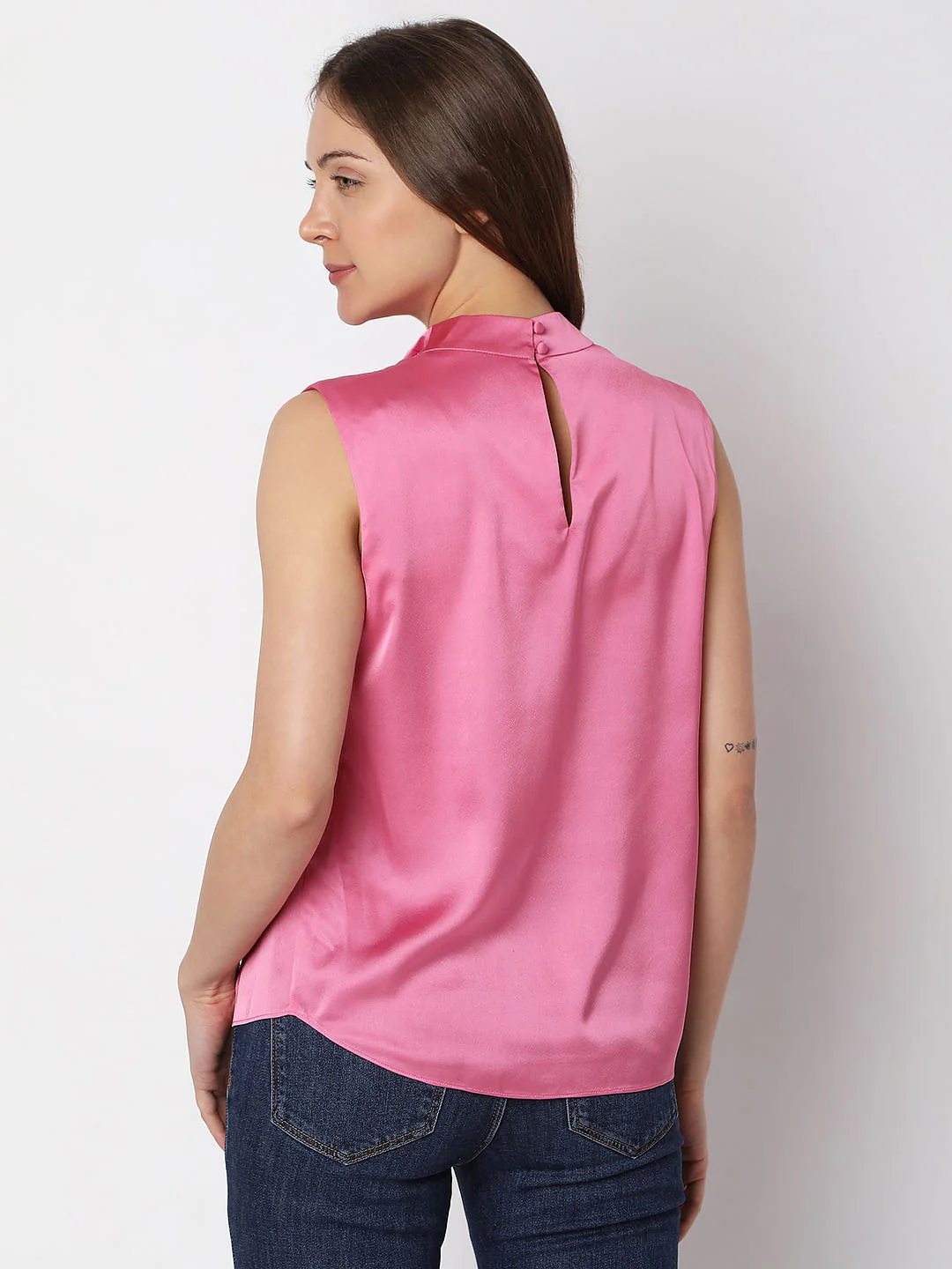 Pink Cowl Neck Top - Image 4