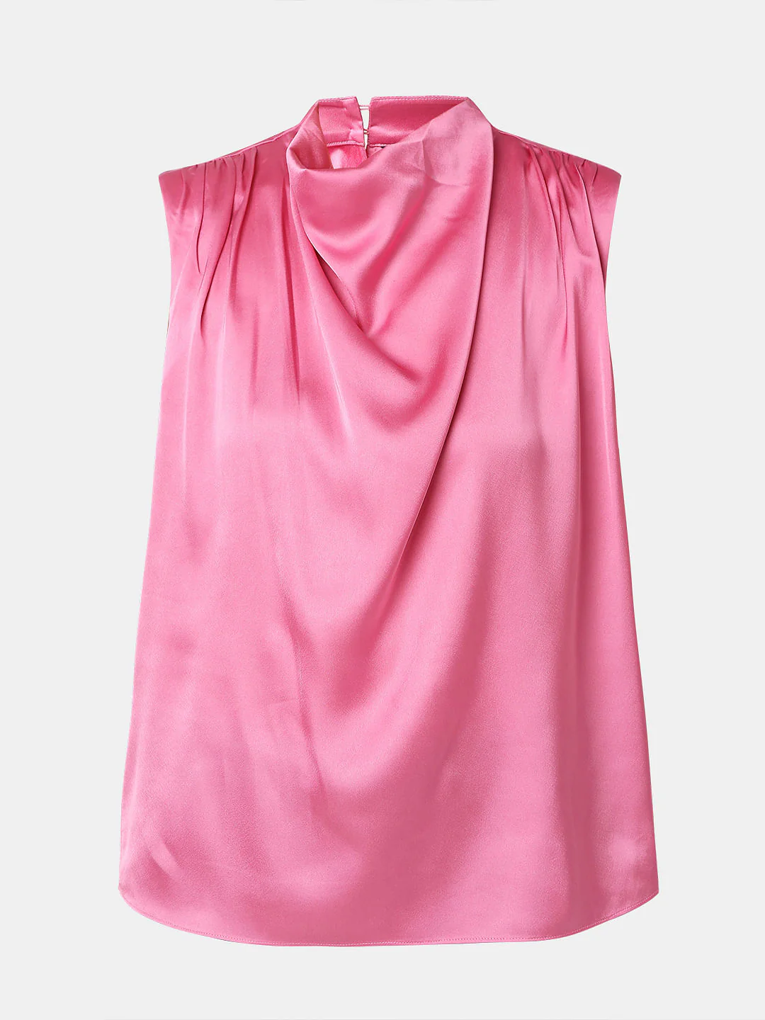 Pink Cowl Neck Top - Image 7