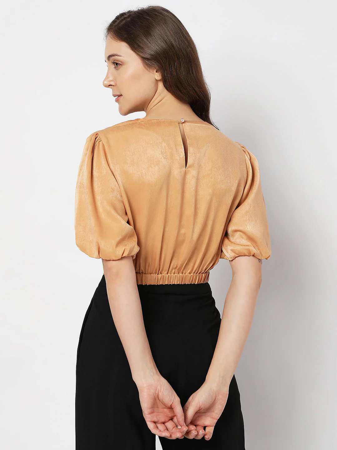 Brown Cropped Top - Image 4