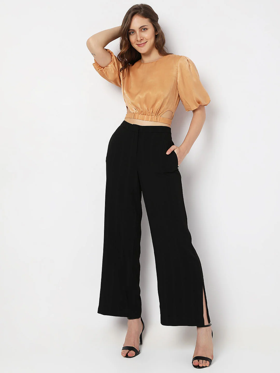 Brown Cropped Top - Image 5