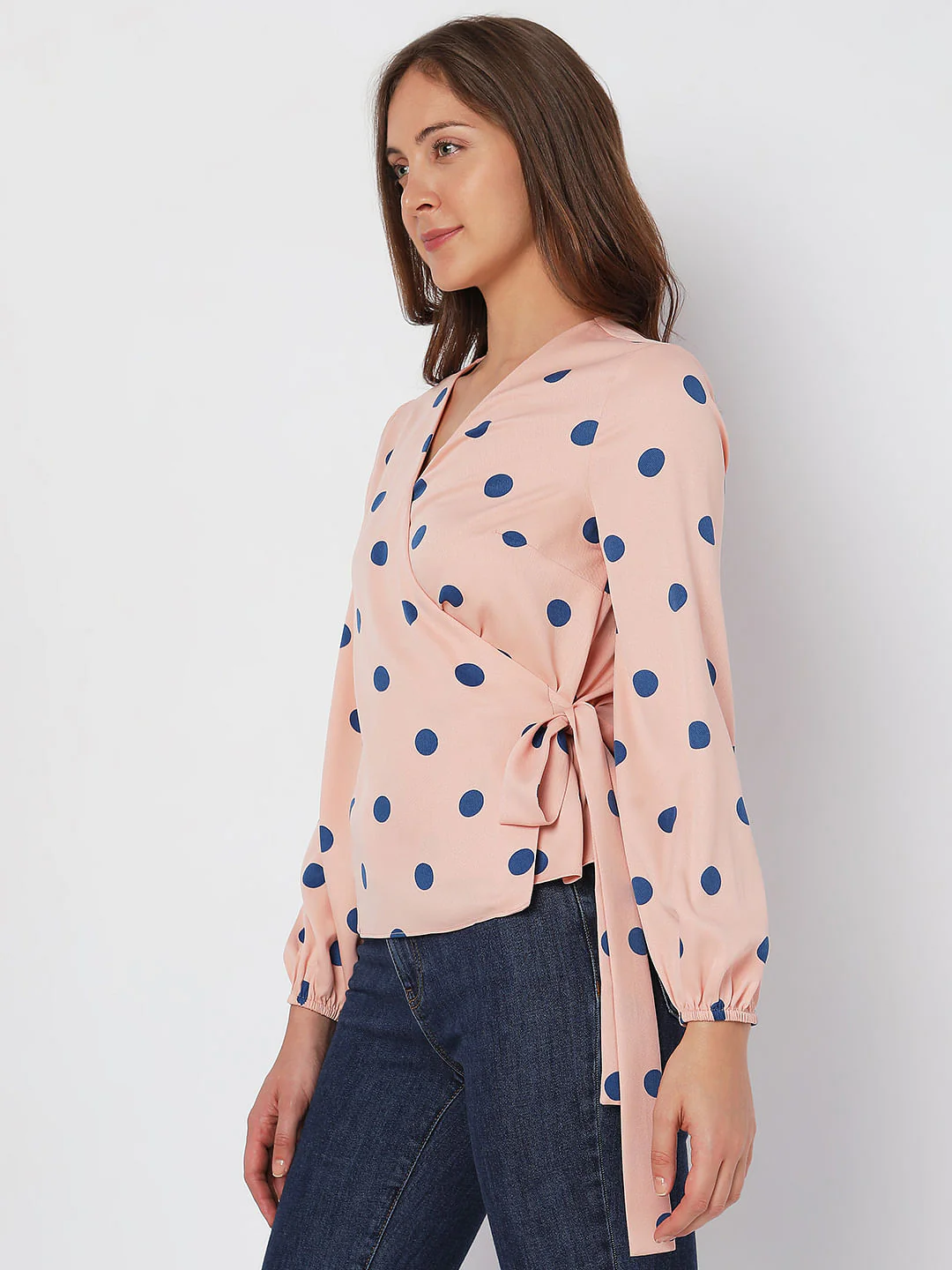 Pink Polka Dot Top - Image 3