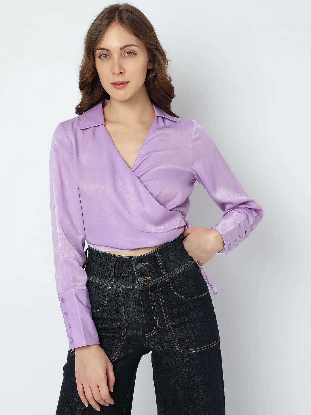 Purple Crop Top - Image 2
