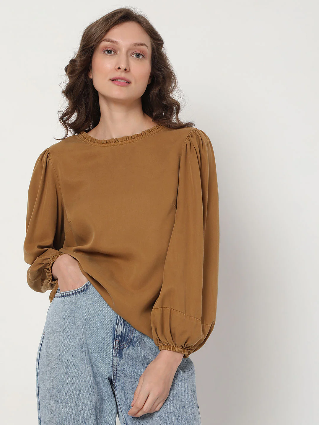 Brown Top - Image 2