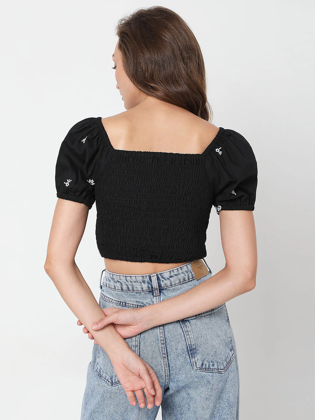 Black Crop Top - Image 4