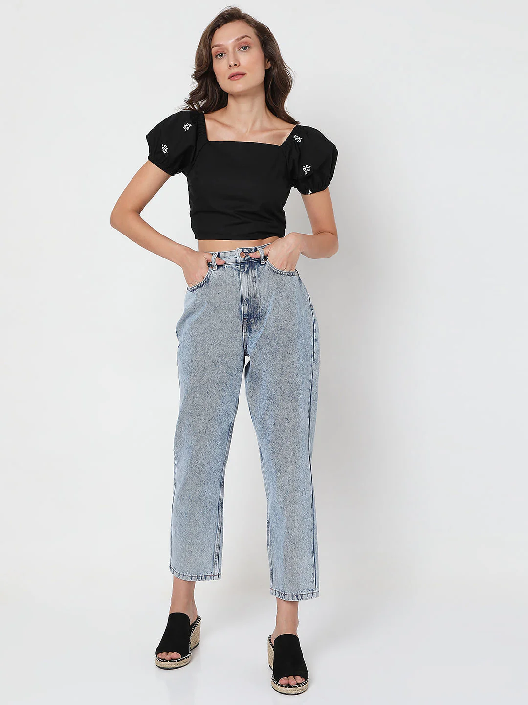 Black Crop Top - Image 5