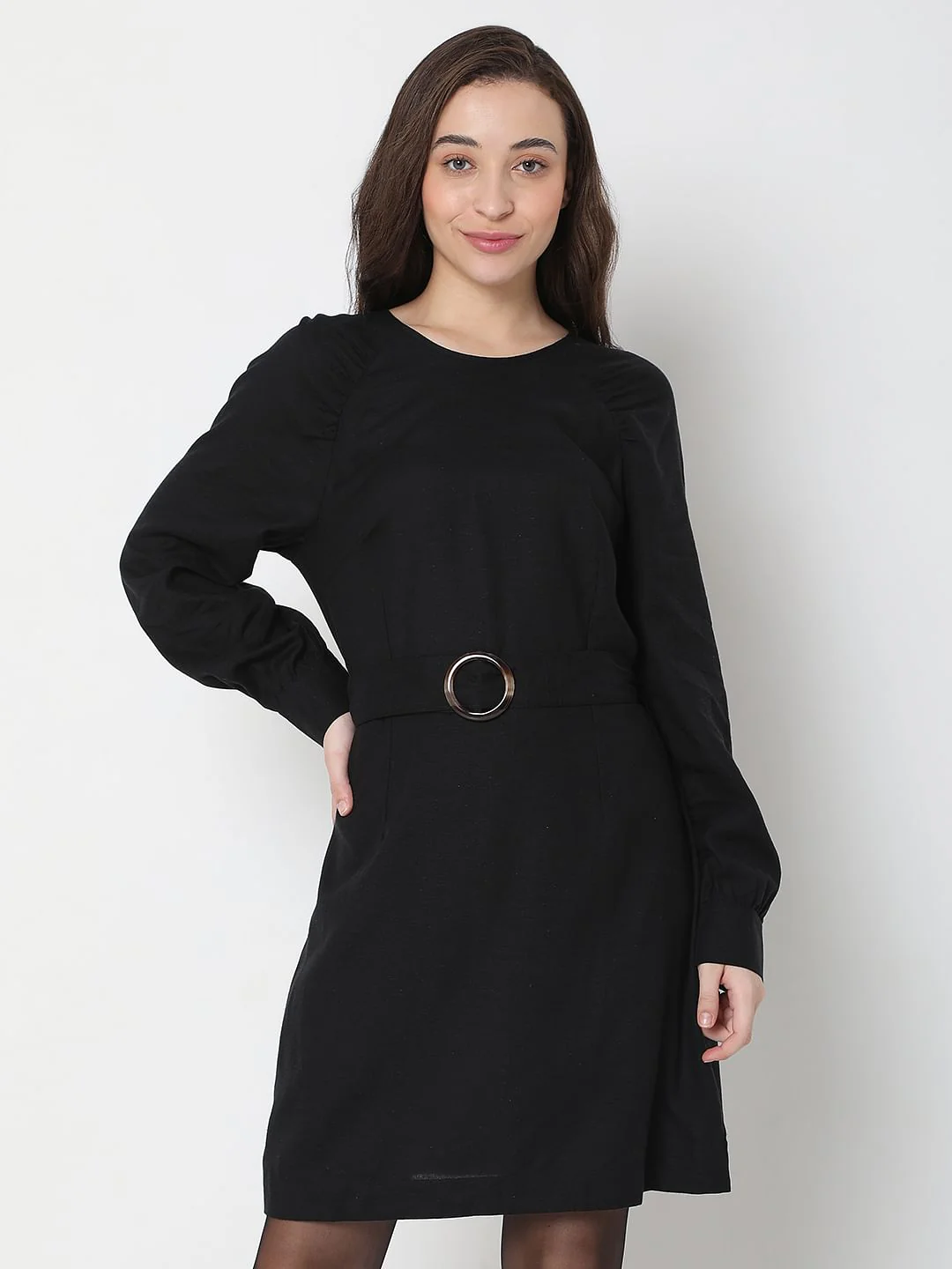 Black Shift Dress - Image 2