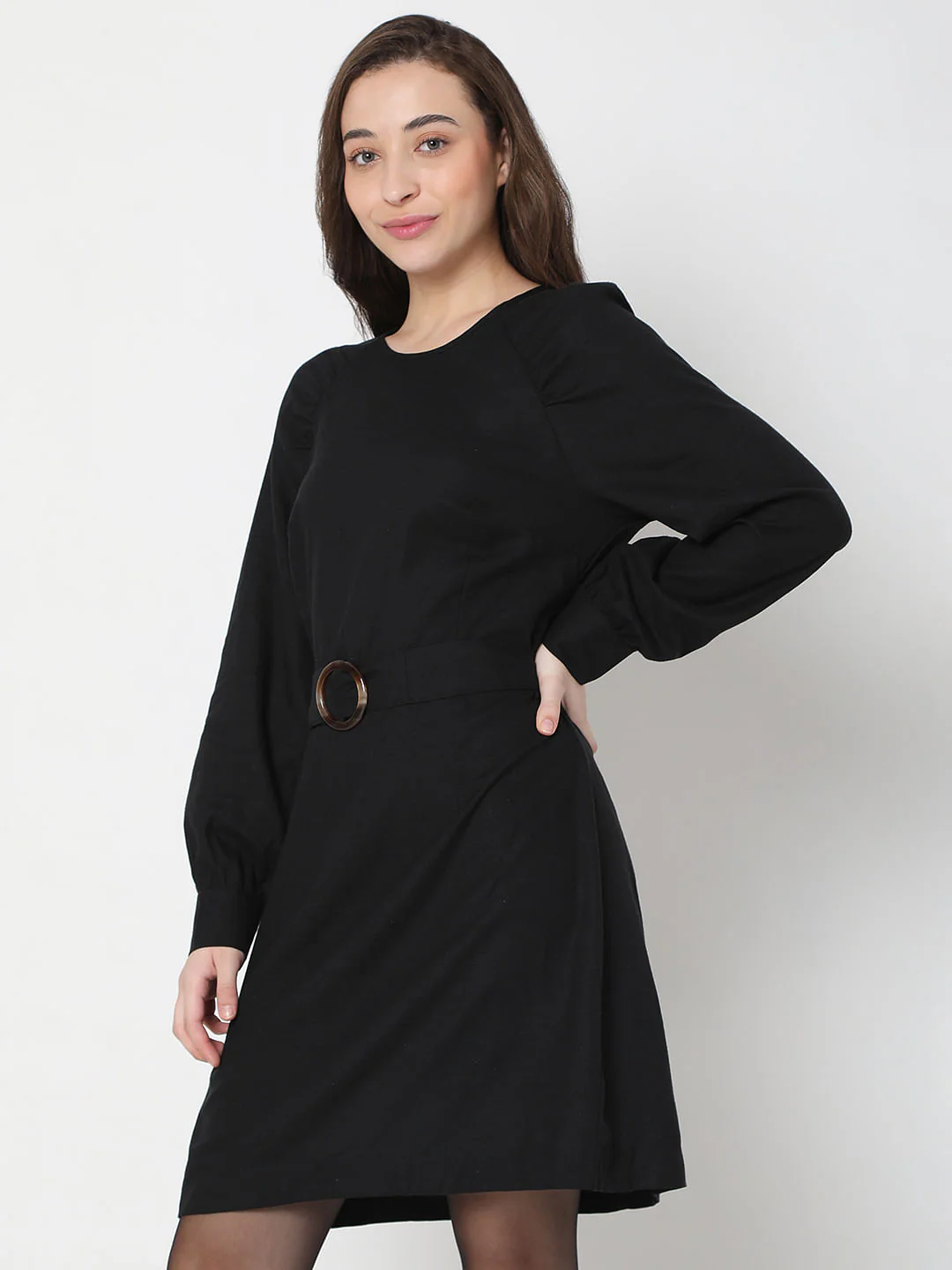 Black Shift Dress - Image 3