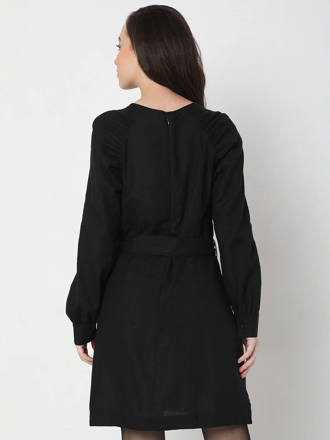 Black Shift Dress - Image 4