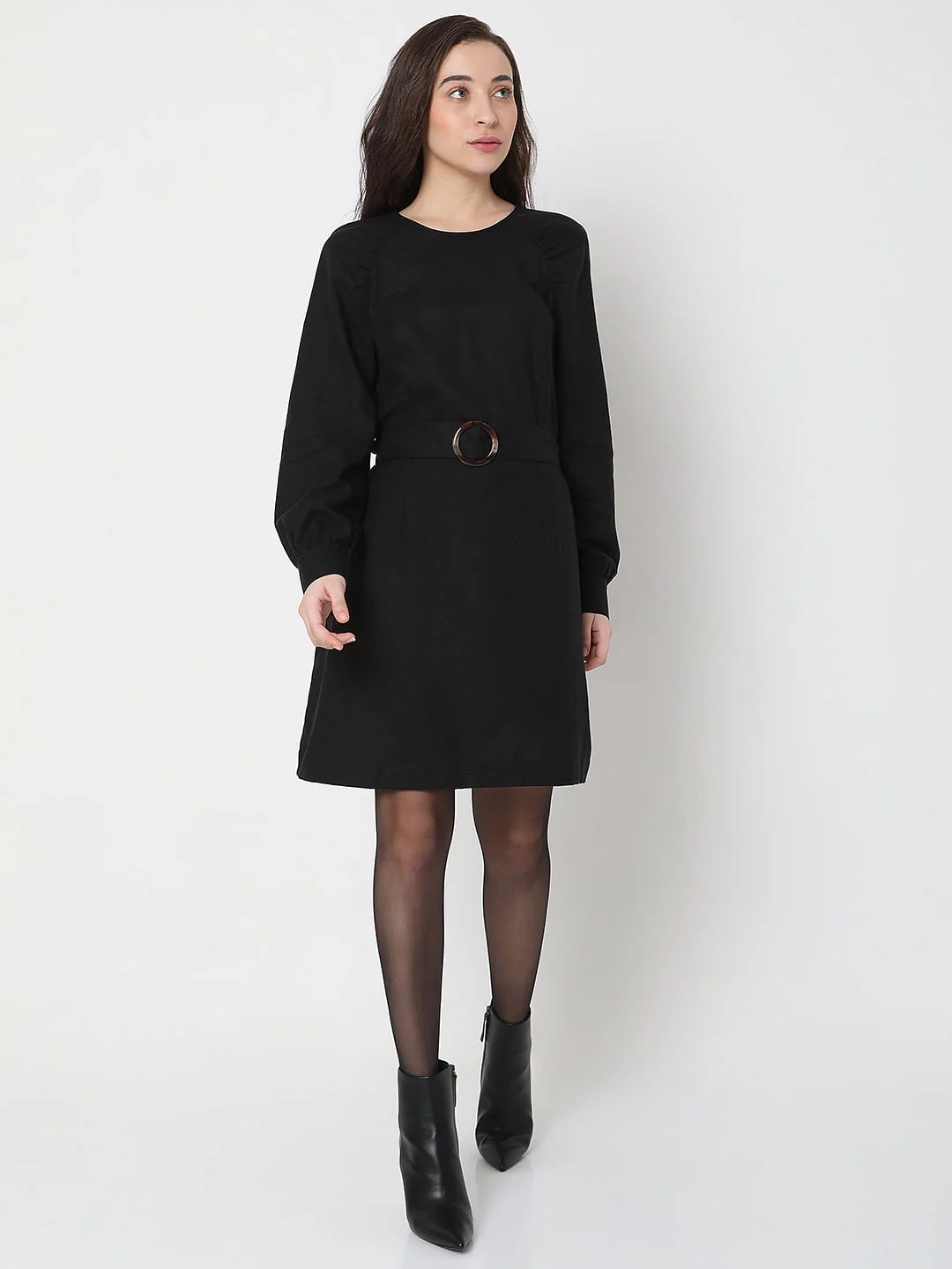 Black Shift Dress - Image 5