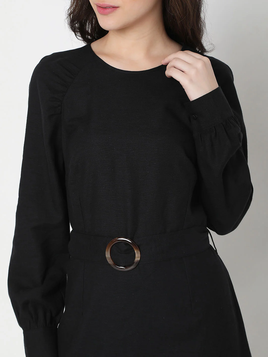 Black Shift Dress - Image 6