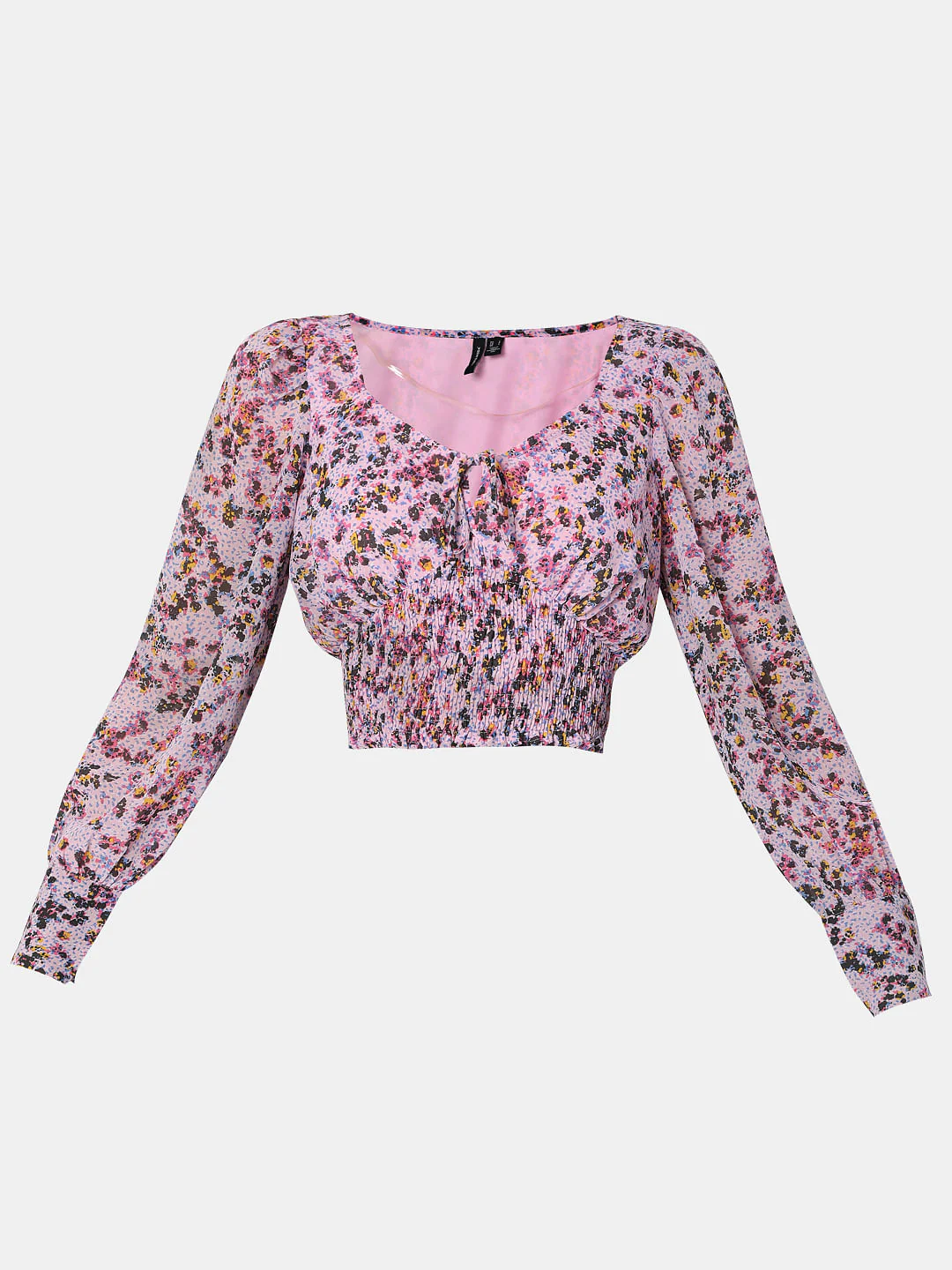 Purple Floral Co-Ord Set Top - Image 7