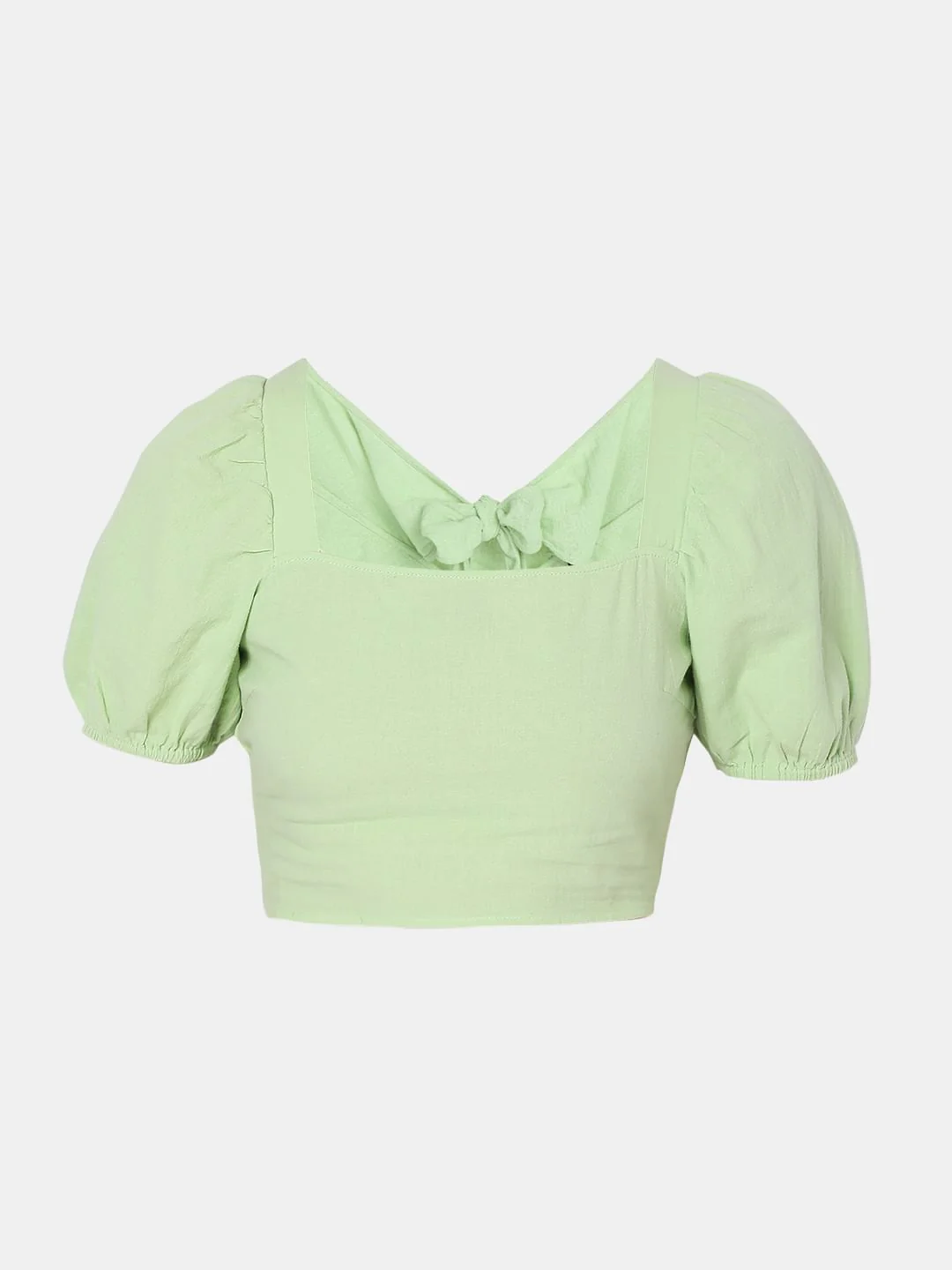 Green Co-Ord Set Crop Top - Image 7