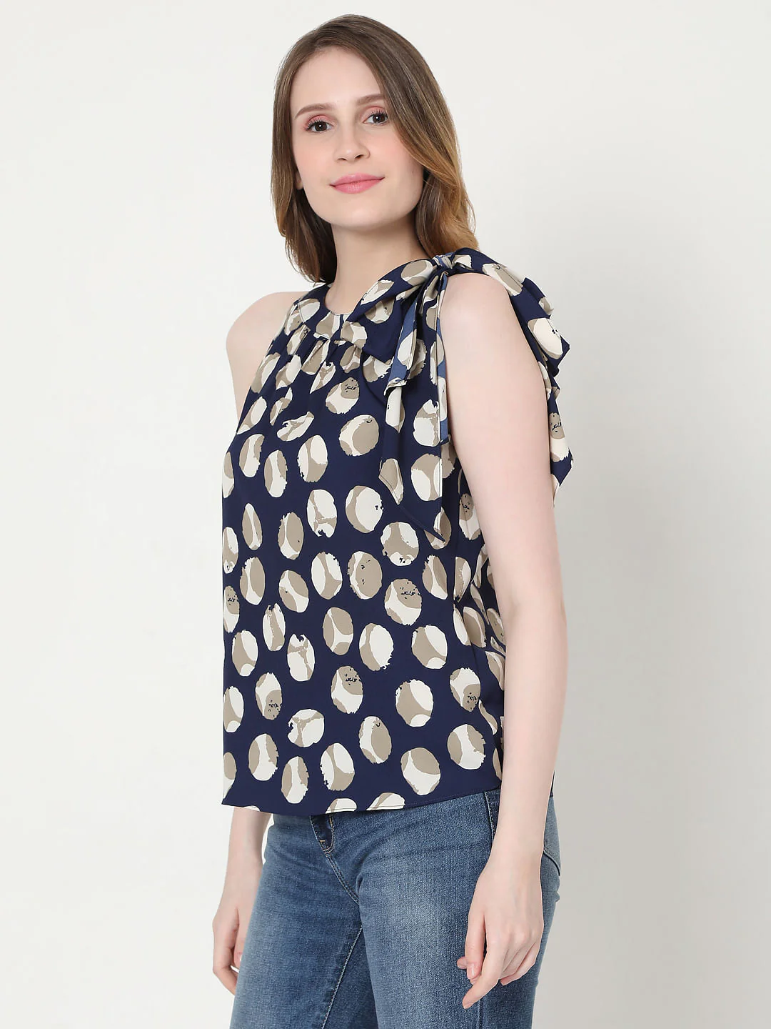 Blue Dotted Top - Image 2