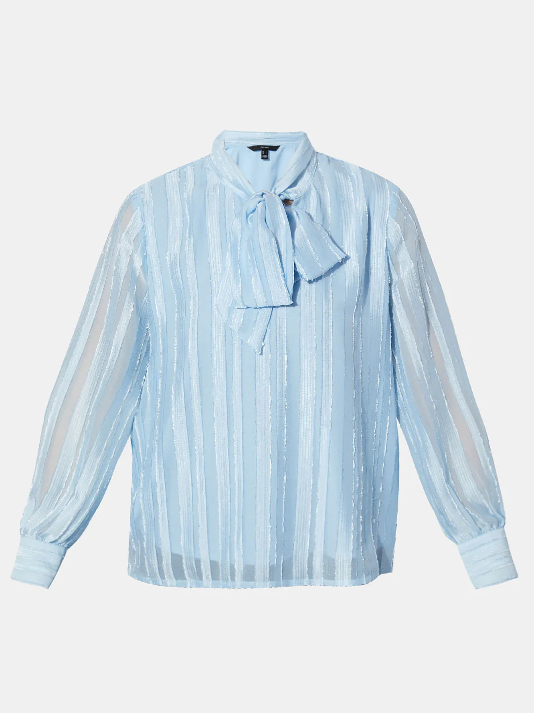 Light Blue Striped Top - Image 7