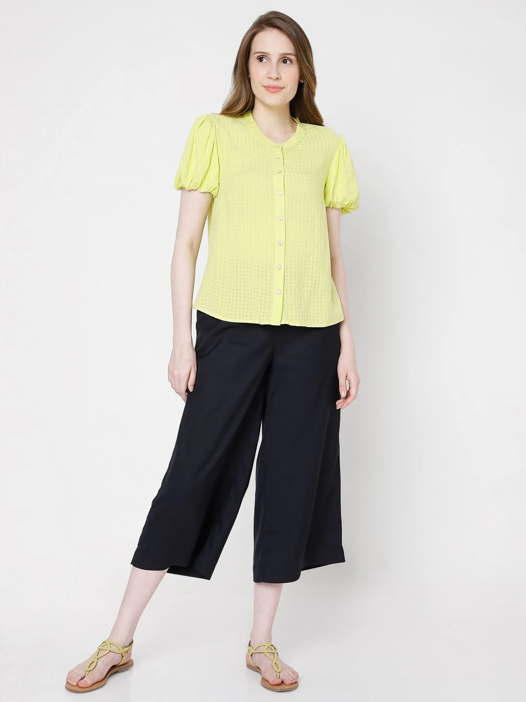 Yellow Check Shirt - Image 5