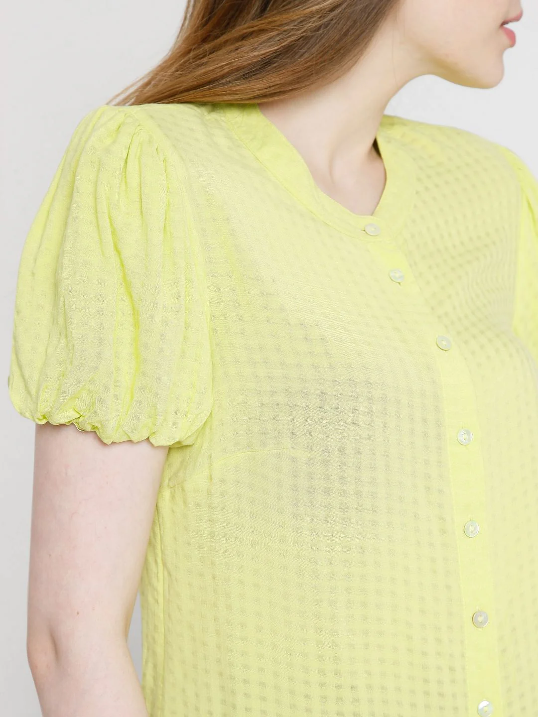 Yellow Check Shirt - Image 6
