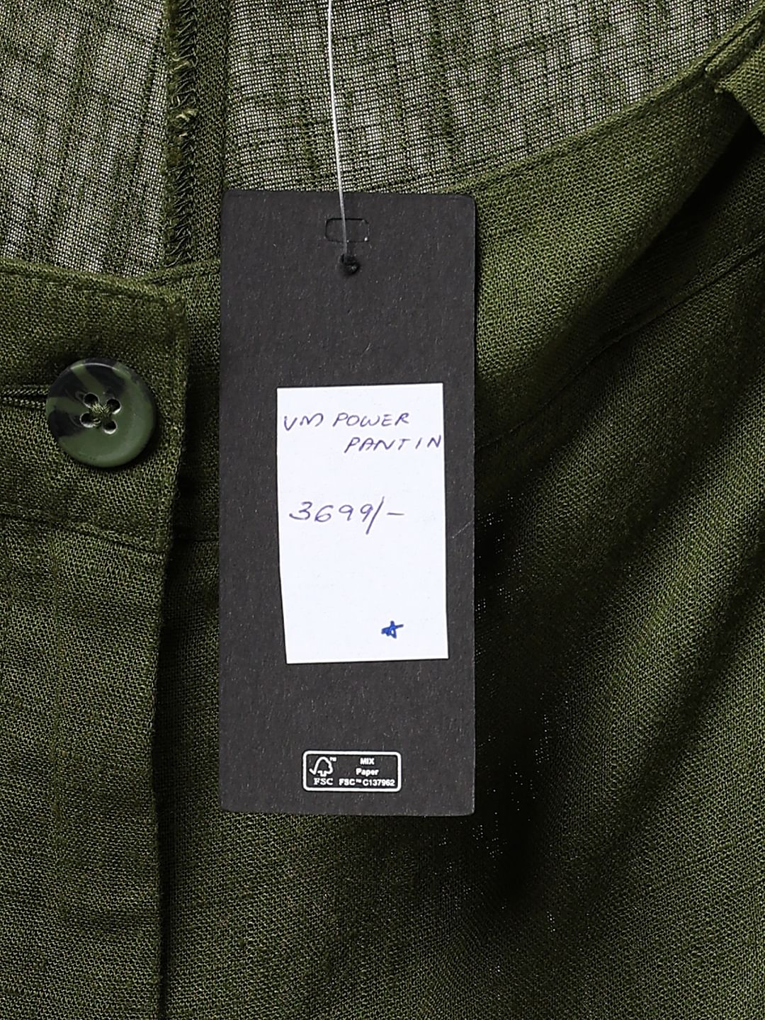 Green High Rise Pants - Image 9