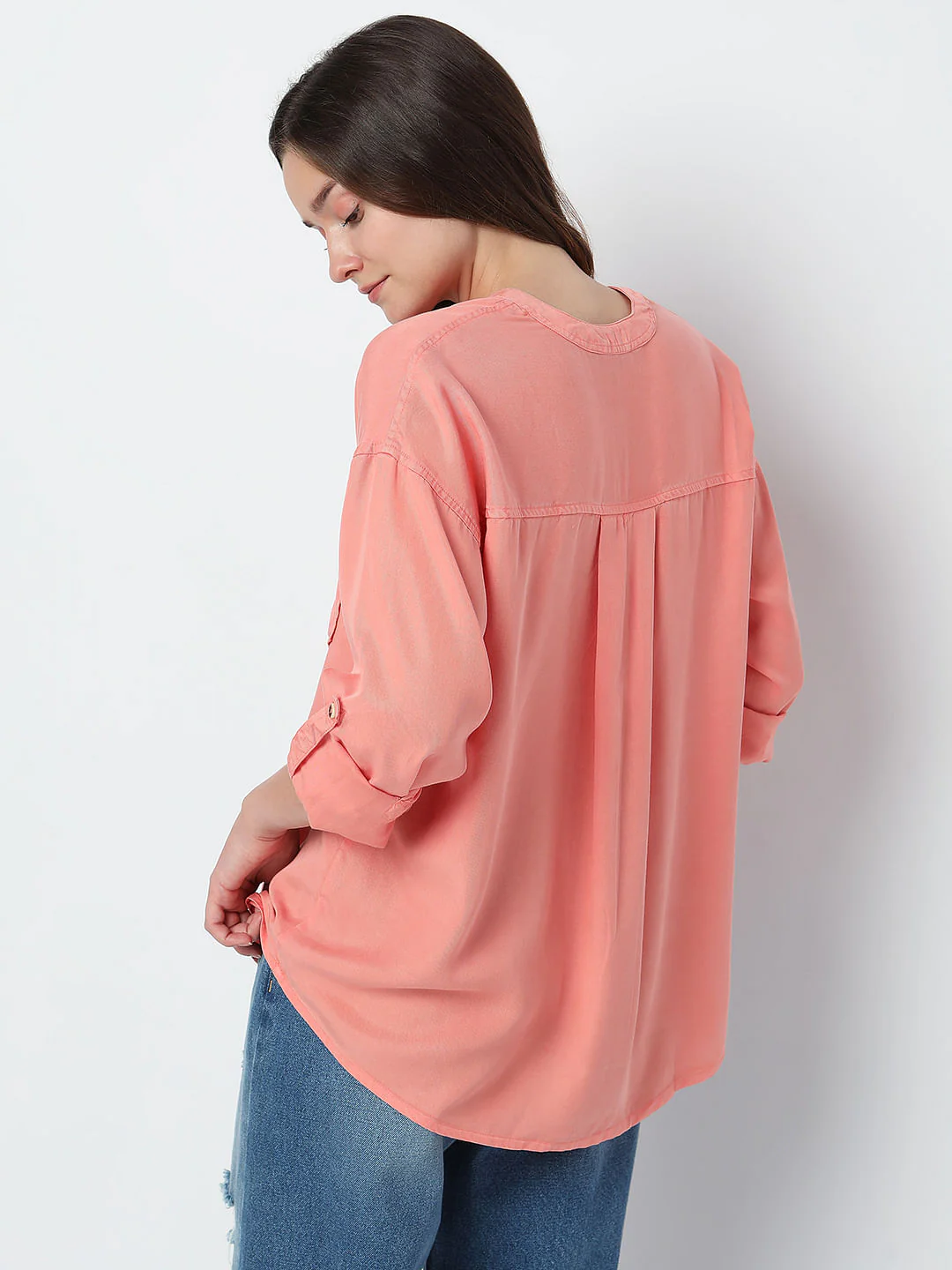 Coral Casual Shirt - Image 4