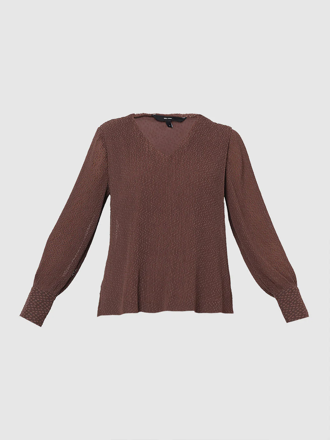 Brown Georgette Top - Image 7
