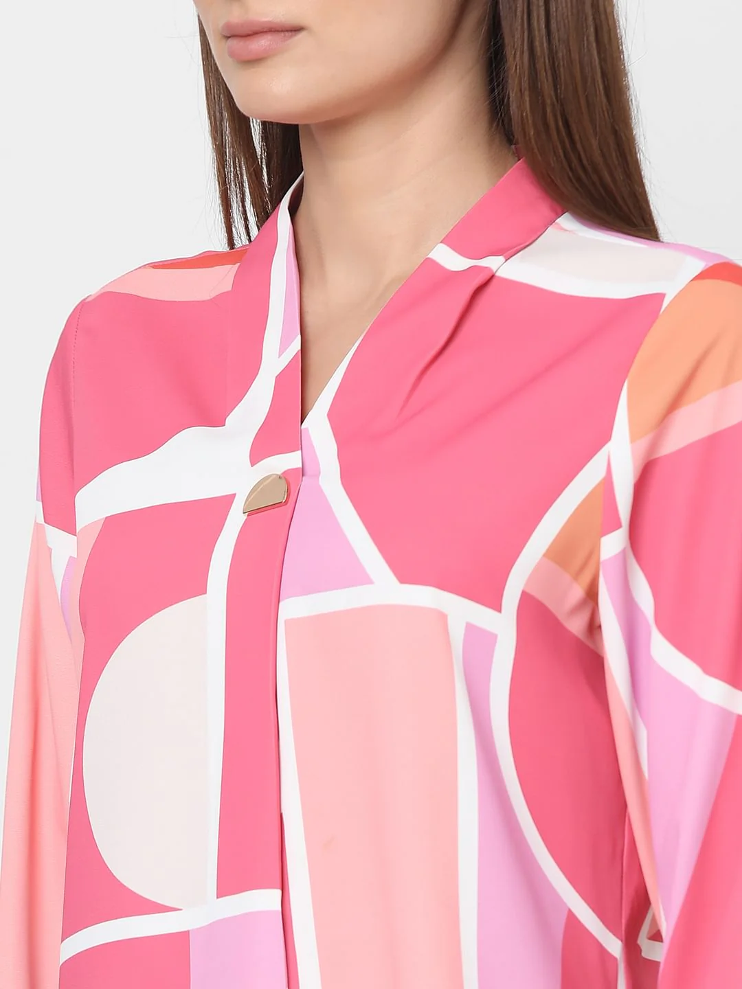 Pink Printed Top - Image 6