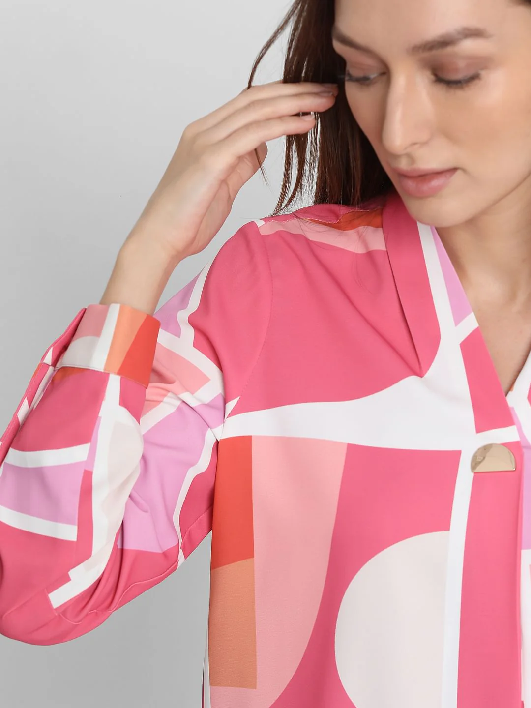 Pink Printed Top - Image 8