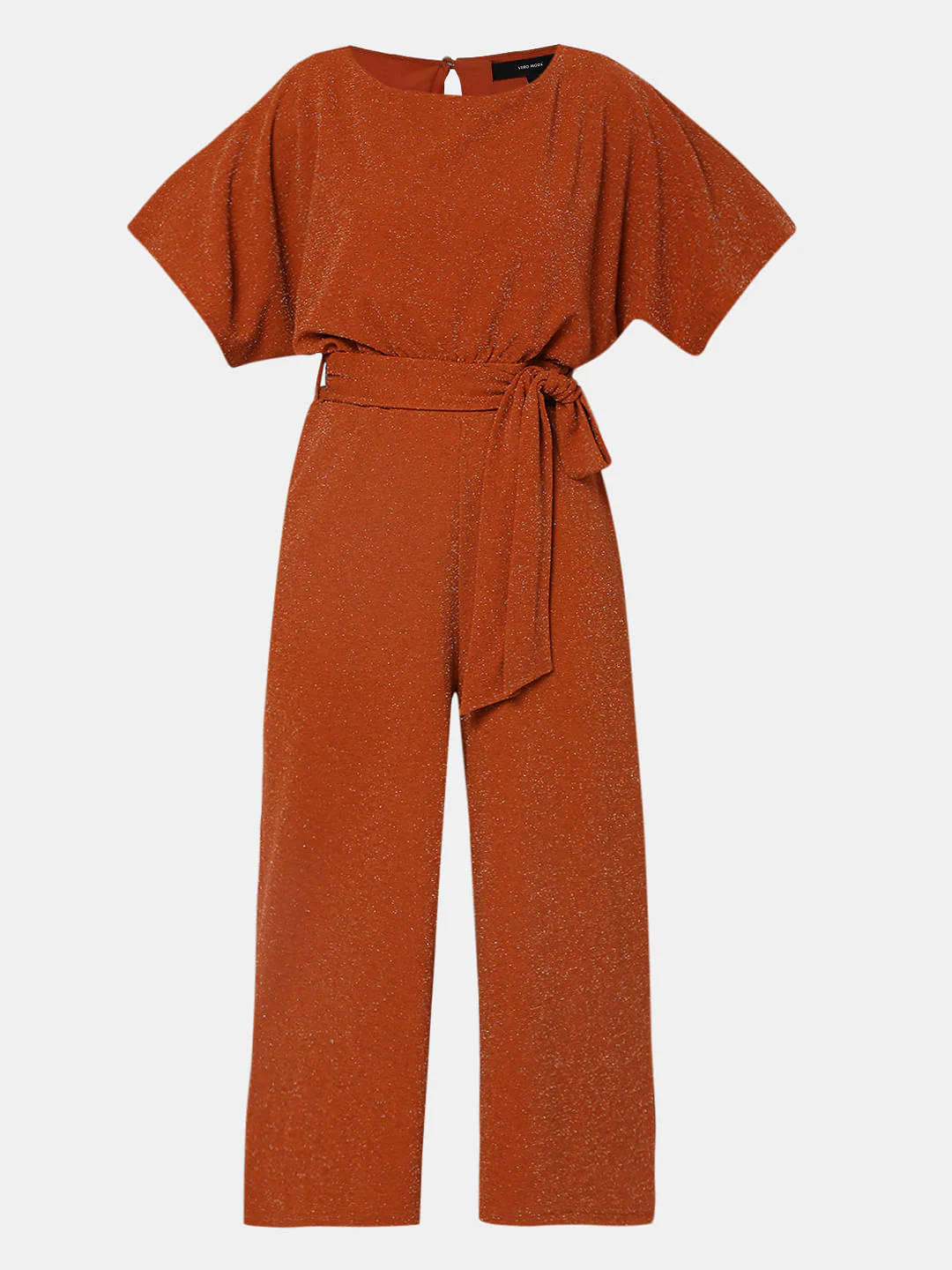Brown Shimmer Jumpsuit - Image 6